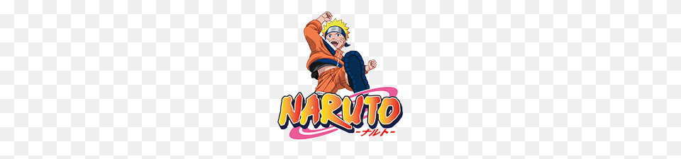 Naruto And Logo, Book, Comics, Publication, Baby Free Png