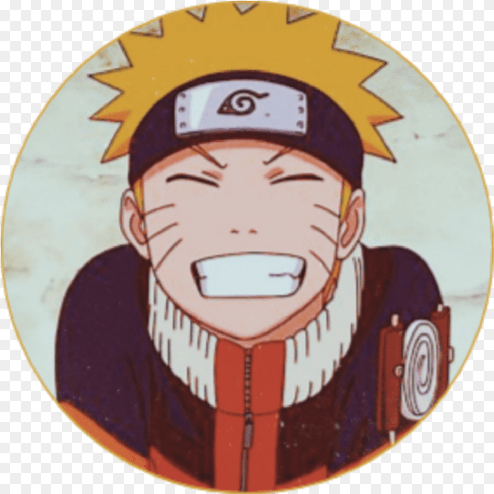 Naruto Anime Cute Love Aesthetic Sticker By Saturuno Aesthetic Naruto Icons, Baby, Person, Face, Head Free Png