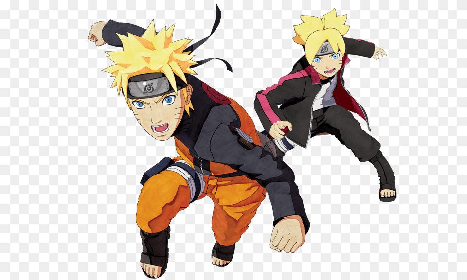 Naruto Bandai Namco Entertainment Europe, Book, Comics, Publication, Baby Free Transparent Png