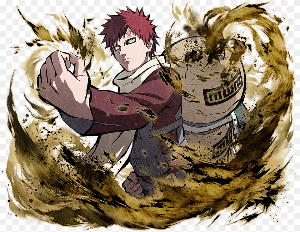 Naruto Blazing Gaara Kage League, Book, Comics, Publication, Baby Free Transparent Png