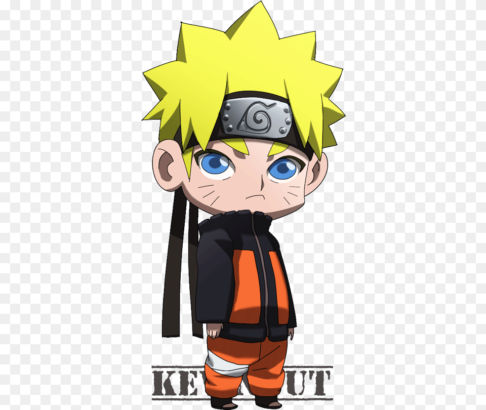 Naruto Chibi Gif Imagem Do Naruto Kawaii, Book, Comics, Publication, Baby Free Png