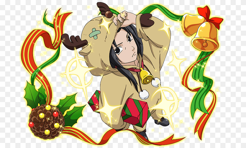 Naruto Christmas, Art, Graphics, Face, Head Free Transparent Png