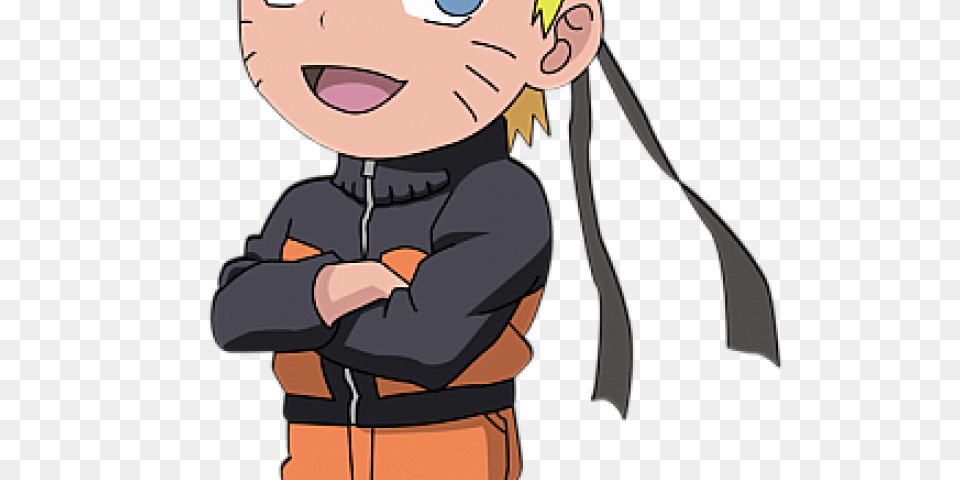 Naruto Clipart Chibi, Book, Comics, Publication, Baby Free Png