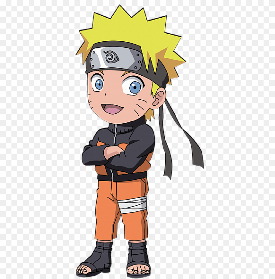 Naruto Clipart Photo Naruto Chibi, Book, Comics, Publication, Baby Png