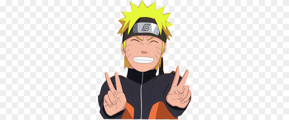 Naruto Face Graphic Naruto Face Transparent Background, Book, Comics, Publication, Body Part Png Image