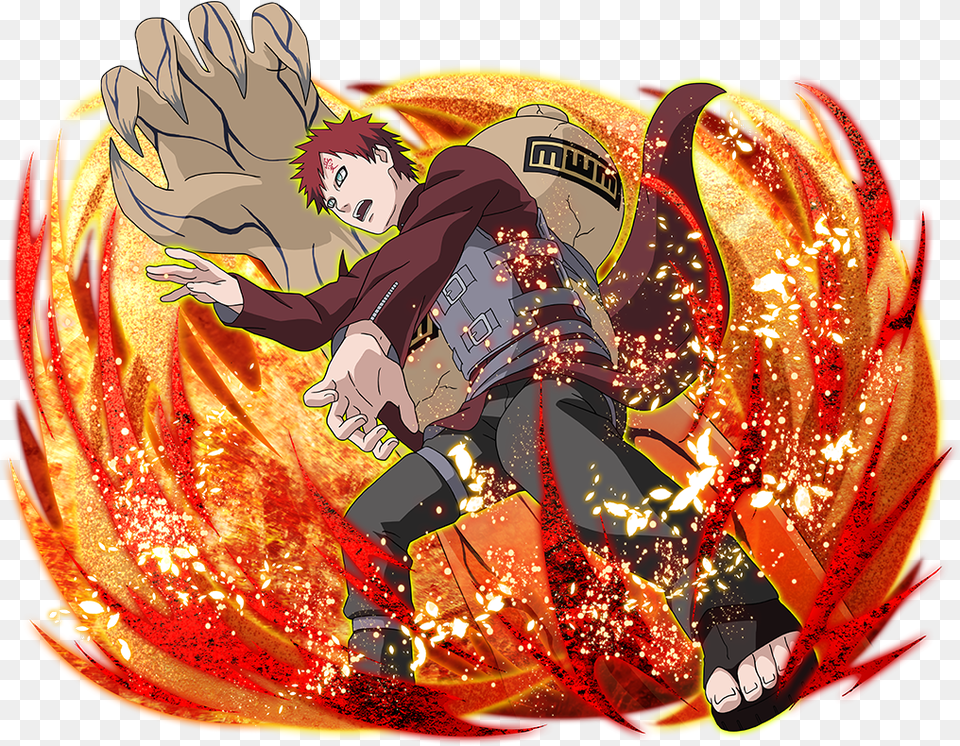 Naruto Gaara Blazing Person, Boy, Child, Male Free Transparent Png