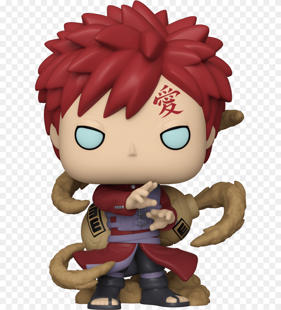 Naruto Gaara Pop Glam Web Gaara Funko Pop, Toy, Baby, Person, Face Png Image