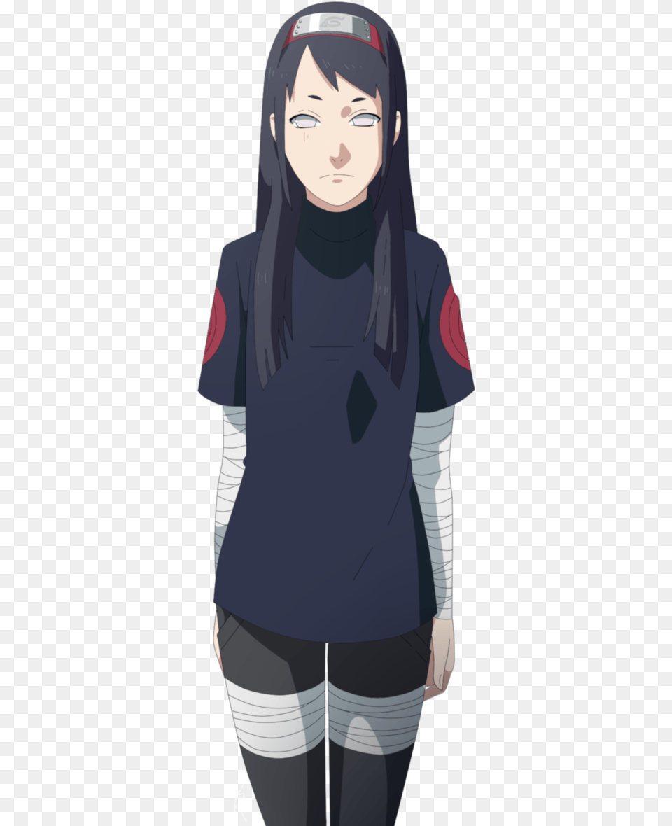 Naruto Girl Oc Hyuga, T-shirt, Clothing, Adult, Person Free Transparent Png