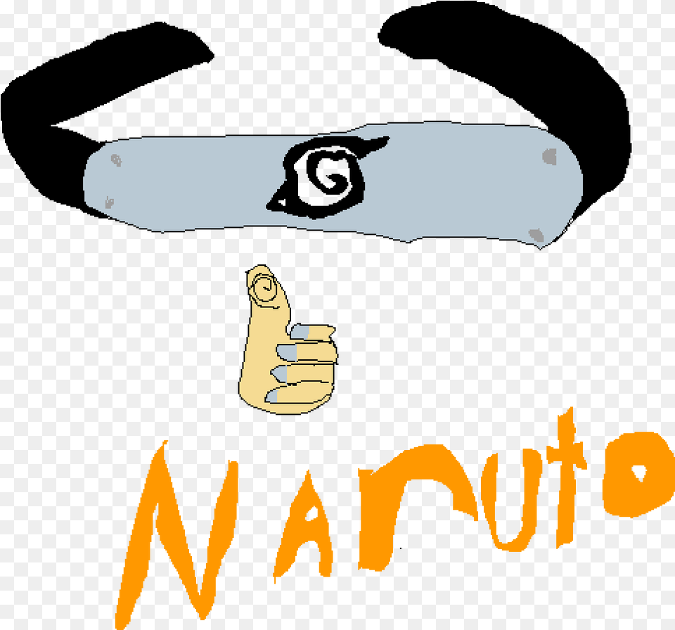 Naruto Headband And Better Believe It Clipart Naruto Headband Logo, Body Part, Finger, Hand, Person Free Png