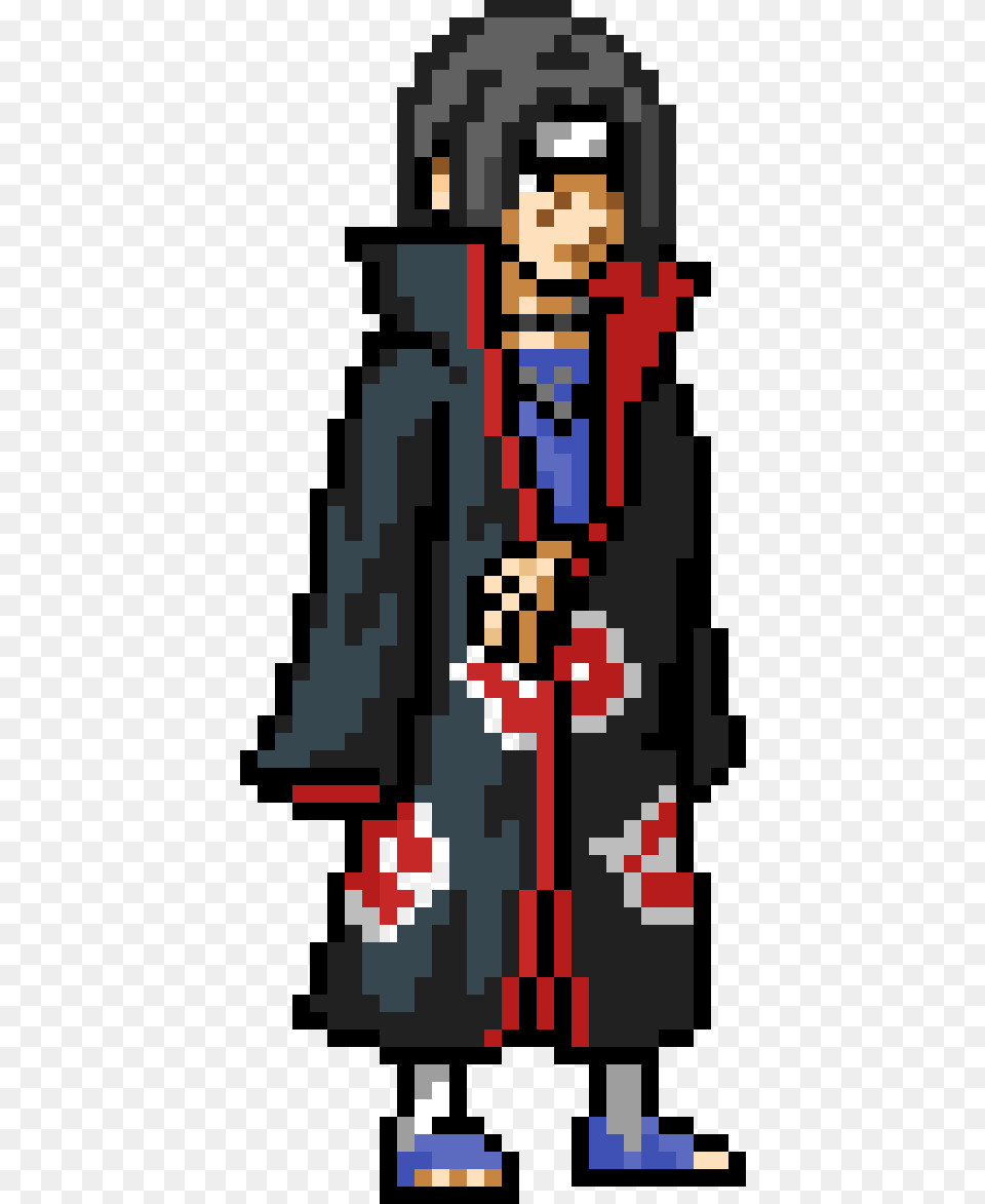 Naruto Itachi Pixel Art, People, Person Free Png Download