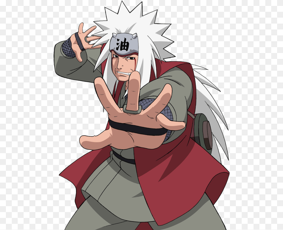 Naruto Jiraiya Transparent Hd Photo Mart Jiraiya Render, Book, Comics, Publication, Baby Free Png Download