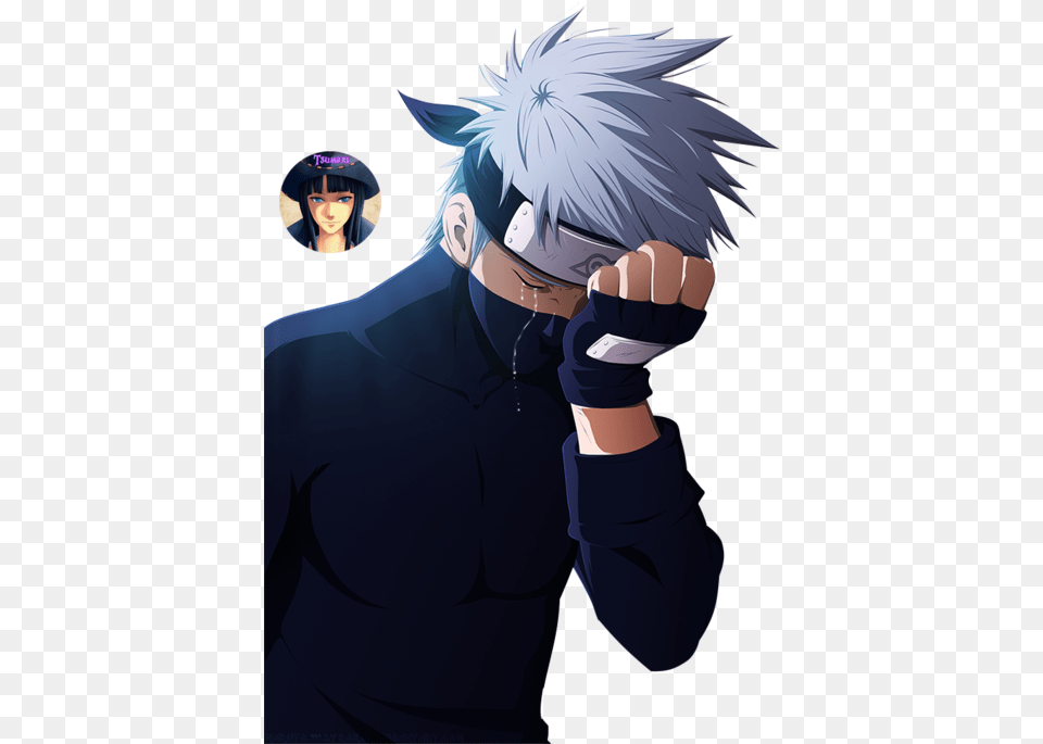 Naruto Kakashi And Rin Sad Kakashi, Publication, Book, Comics, Adult Png Image