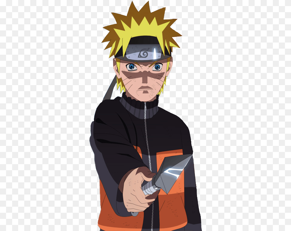 Naruto Kunai, Publication, Book, Comics, Person Free Png