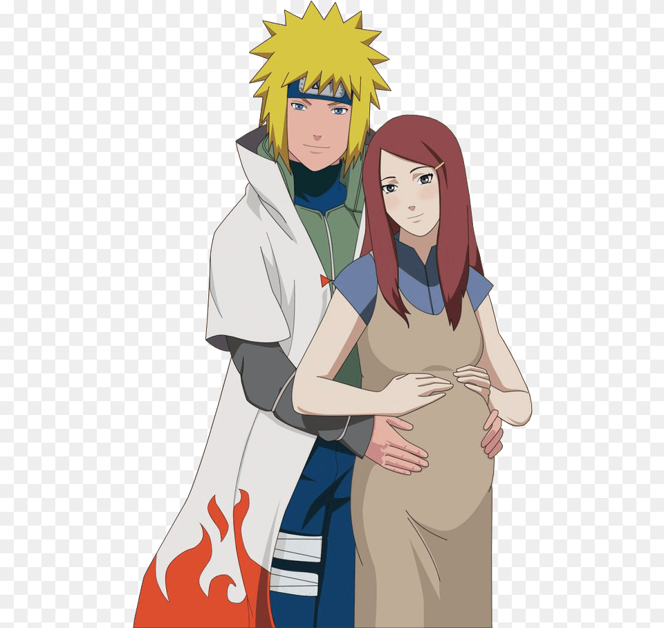 Naruto Kushina Minatonamikaze Minato And Kushina, Publication, Book, Comics, Adult Png