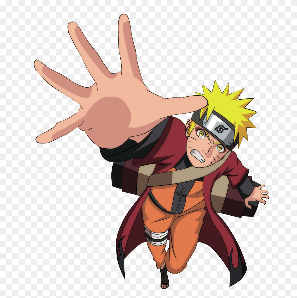 Naruto Logo, Book, Comics, Publication, Face Free Png Download