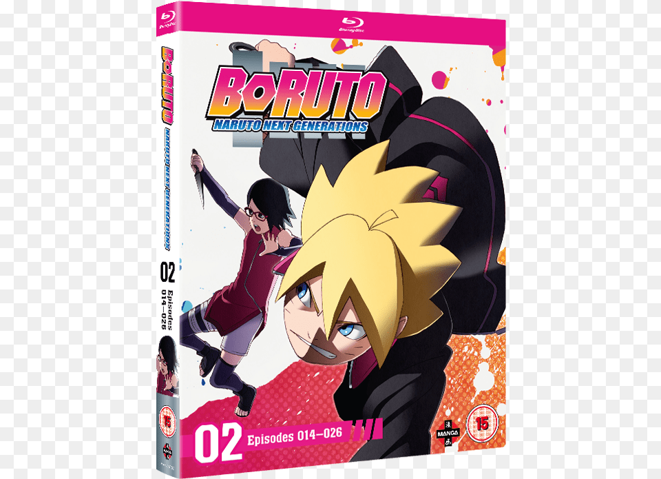 Naruto Next Generations Set Two Boruto Naruto Next Generations Blu Ray, Book, Comics, Publication, Adult Free Png