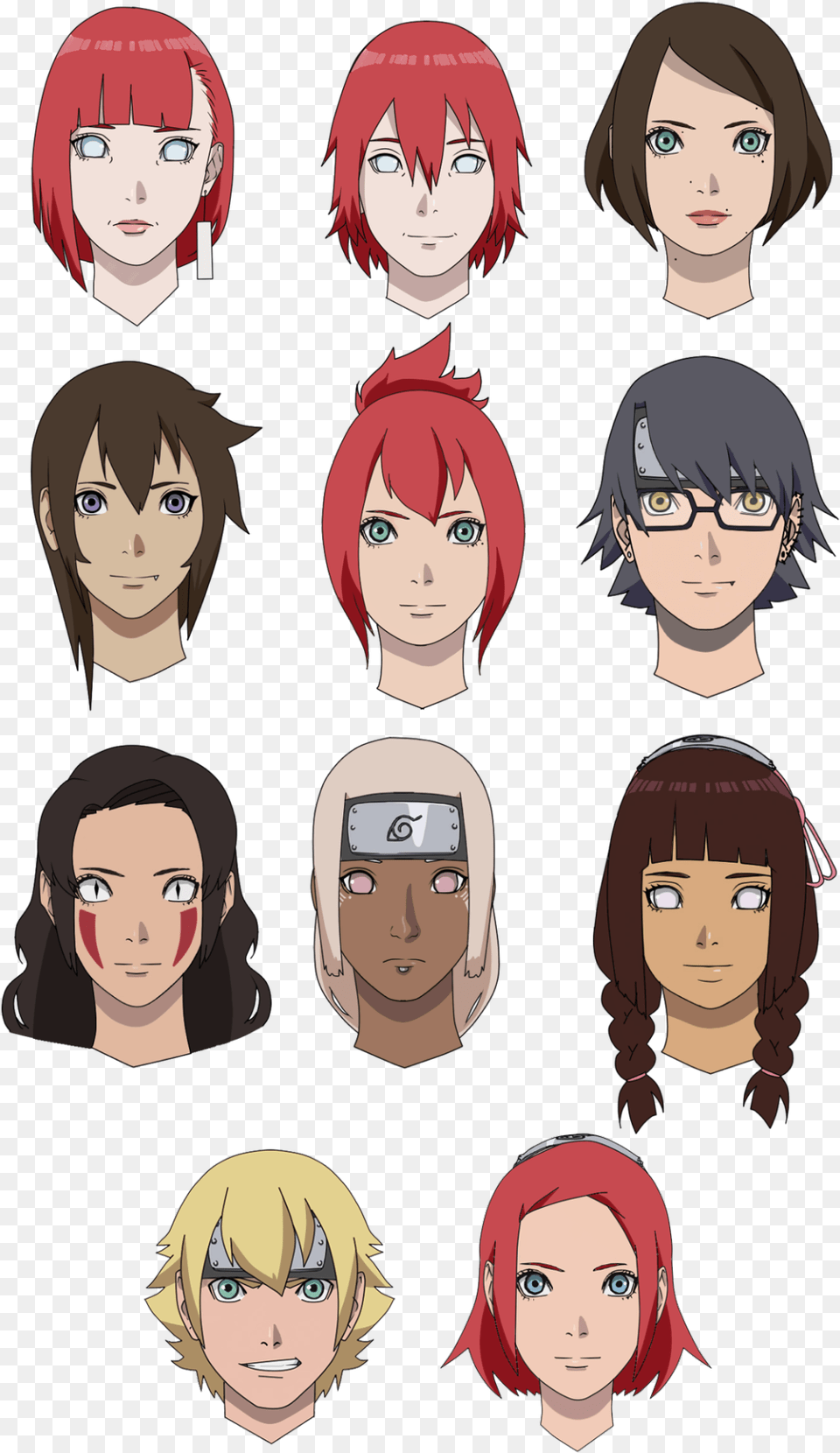 Naruto Oc Hairstyles, Adult, Publication, Person, Female Free Transparent Png