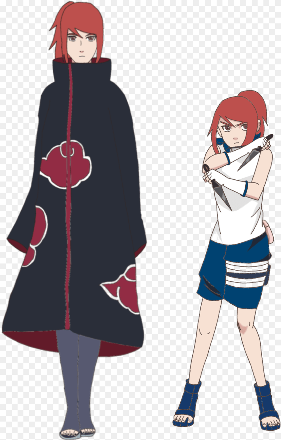 Naruto Oc Red Hair Red Hair Naruto Oc Female, Adult, Person, Fashion, Woman Png Image
