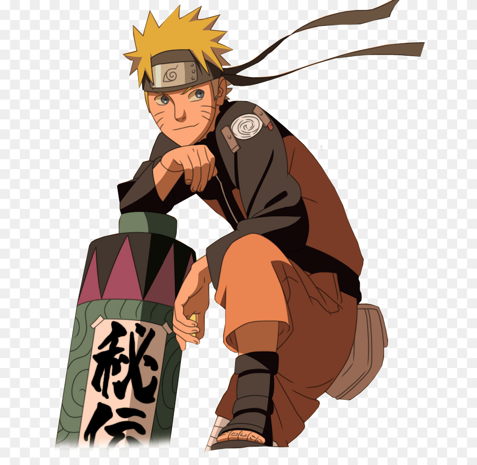 Naruto On Frog, Publication, Book, Comics, Person Png