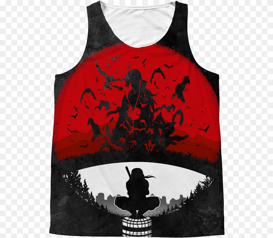 Naruto Phone Case Itachi, Clothing, Vest, Tank Top, Person Free Transparent Png