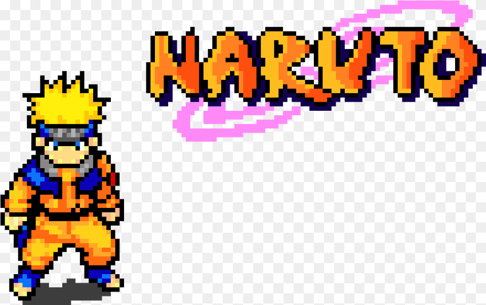 Naruto Pixel Art, Person Free Png