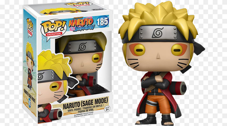 Naruto Pop Vinyl Sage Mode, Toy Png