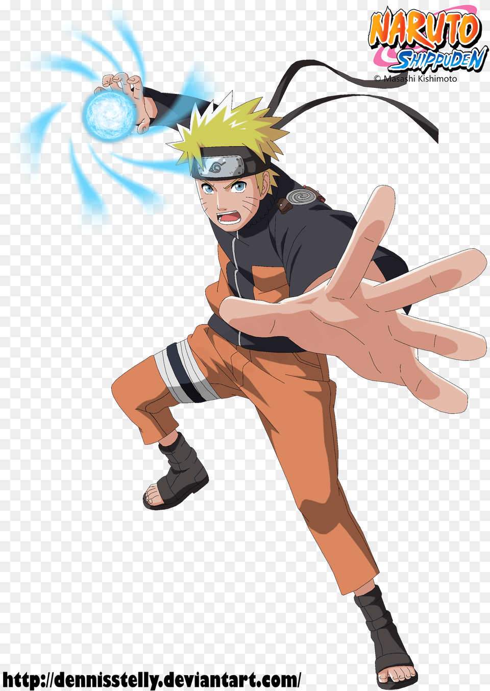 Naruto Rasengan Full Body, Book, Comics, Publication, Adult Png