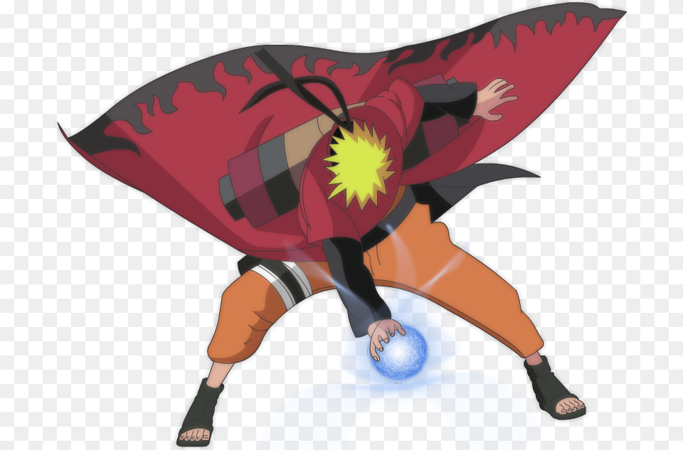 Naruto Rasengan Naruto Sage Mode Rasengan, Art, Graphics, Book, Comics Free Png Download