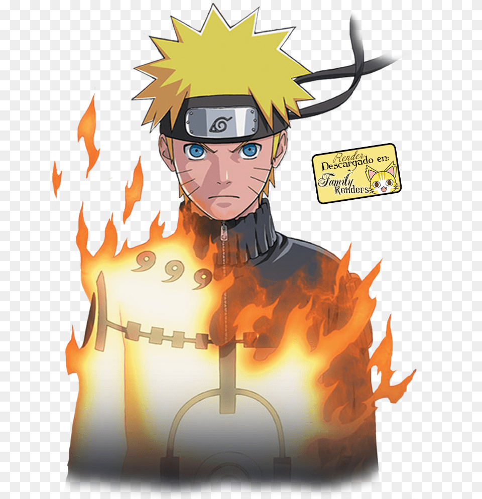 Naruto Render, Book, Comics, Publication, Adult Free Transparent Png