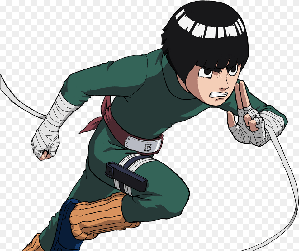 Naruto Rock Lee, Adult, Person, Man, Male Png