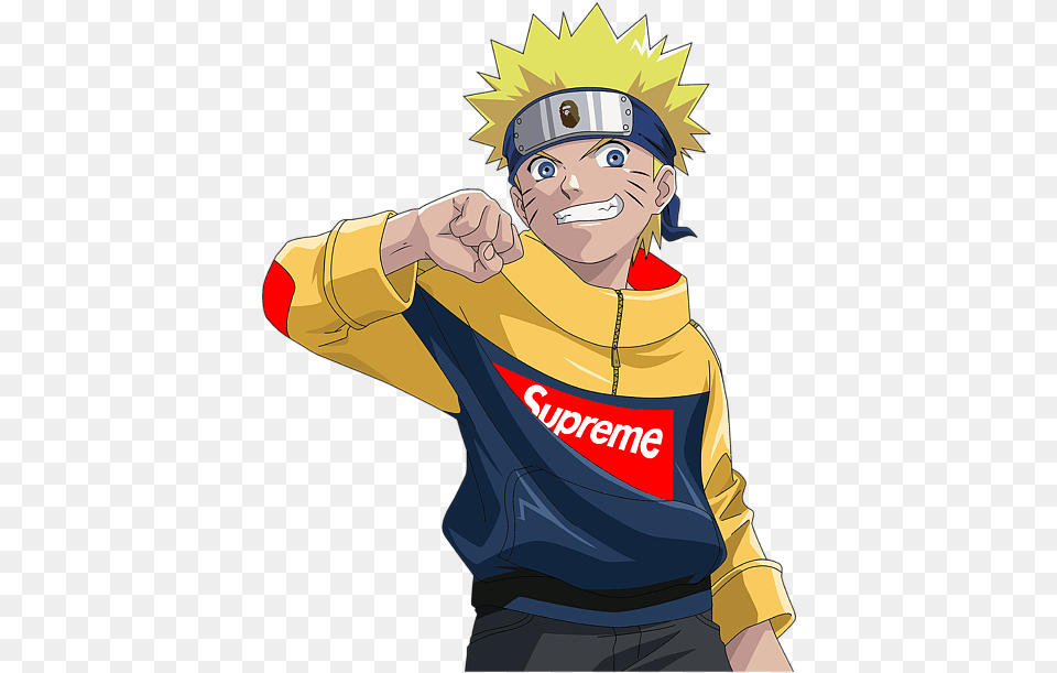 Naruto Round Beach Towel Naruto Supreme, Person, Book, Comics, Publication Free Transparent Png