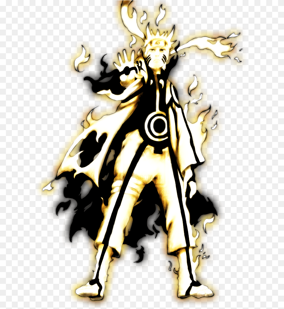 Naruto Sage Mode Black And White, Baby, Person, Flame, Fire Free Transparent Png