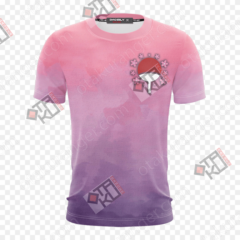 Naruto Sakura And Sasuke Symbol Unisex 3d T Shirt, Clothing, T-shirt Free Png Download