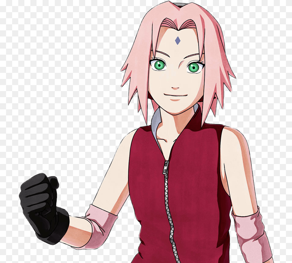 Naruto Sakura Haruno Pink Anime Naruto To Boruto Shinobi Striker Sakura, Book, Comics, Publication, Adult Free Png