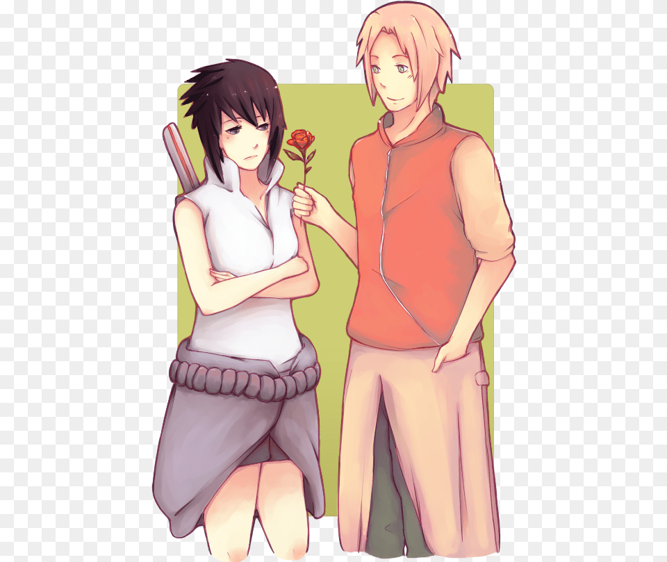 Naruto Sakura Y Sasuke Rule, Book, Comics, Publication, Adult Free Png