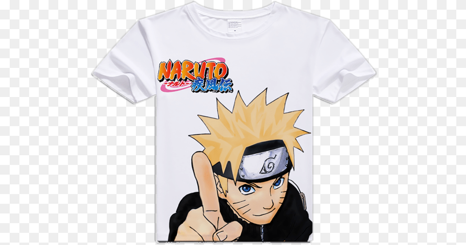 Naruto Shippuden, Book, Clothing, Comics, T-shirt Free Png Download