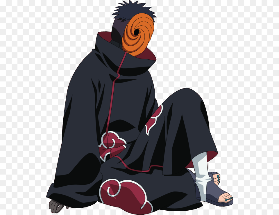 Naruto Shippuden Akatsuki Obito Uchiha Obito, Fashion, Book, Comics, Publication Png Image