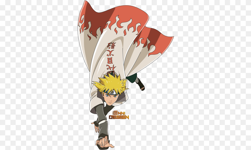 Naruto Shippuden And Minato, Book, Comics, Publication, Face Png