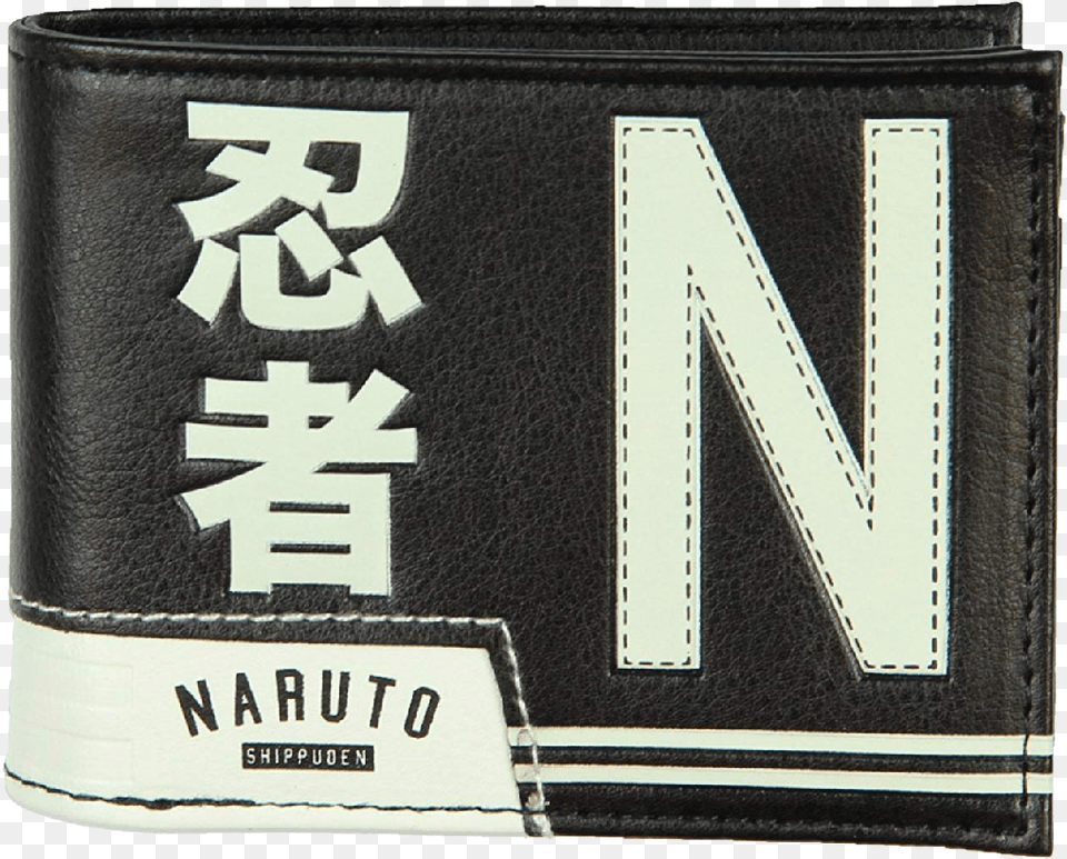 Naruto Shippuden Black Bi Fold Wallet, Accessories, Belt Free Png Download