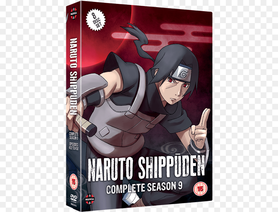 Naruto Shippuden Complete Series 9 Box Set Naruto, Book, Comics, Publication, Adult Png Image