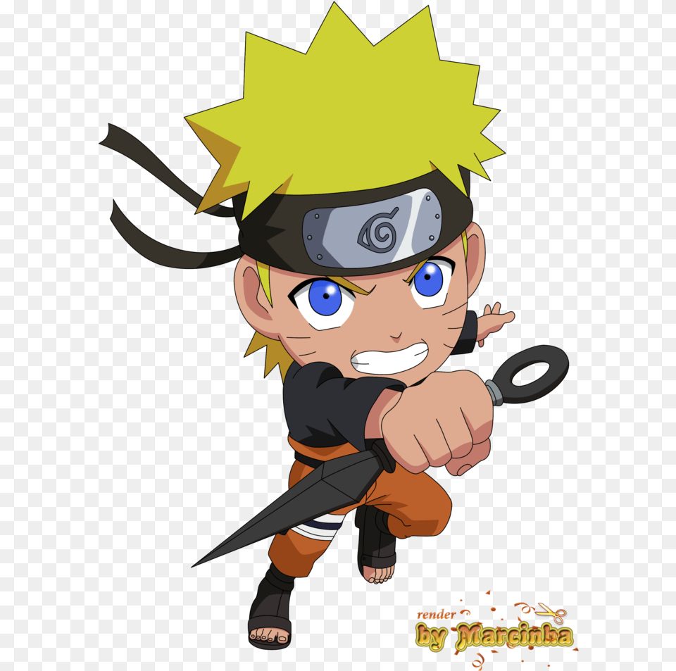 Naruto Shippuden Image With Transparent Background Naruto Chibi, Book, Comics, Publication, Baby Free Png Download