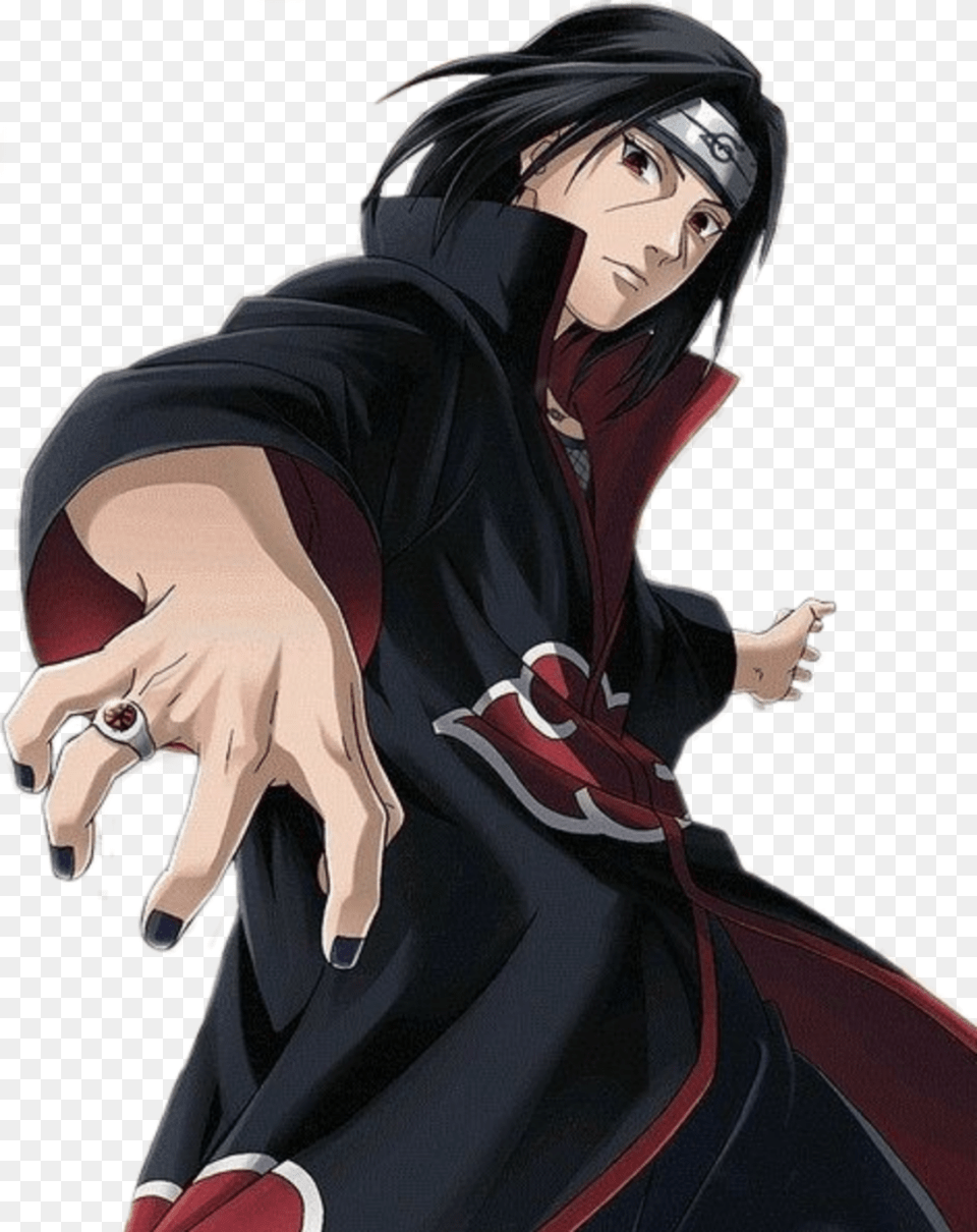 Naruto Shippuden Itachi Uchiha Clan Akatsuki Dale Carla Mostrame Una Teta, Publication, Book, Comics, Adult Free Png Download