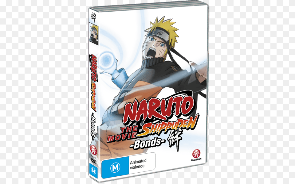 Naruto Shippuden The Movie Naruto Shippuden The Movie 2 Bonds Dvd, Book, Comics, Publication, Adult Free Png Download