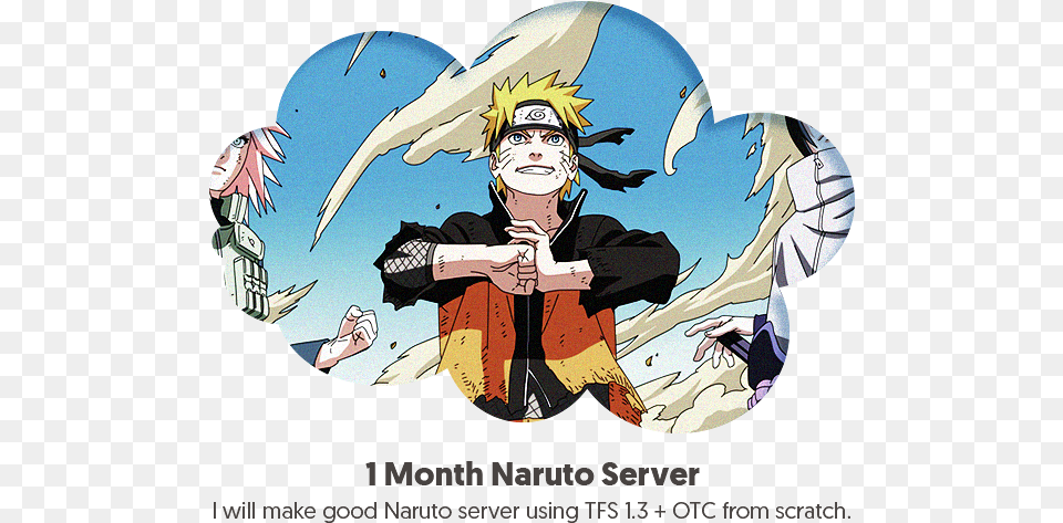 Naruto Shippuden Time 7 Reunido, Book, Comics, Publication, Person Free Transparent Png