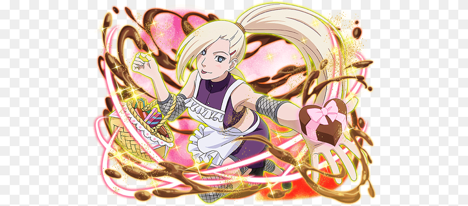 Naruto Shippuden Ultimate Ninja Blazing Prepare For The Ino Yamanaka Cooking Chocolate, Book, Comics, Publication, Baby Free Png Download