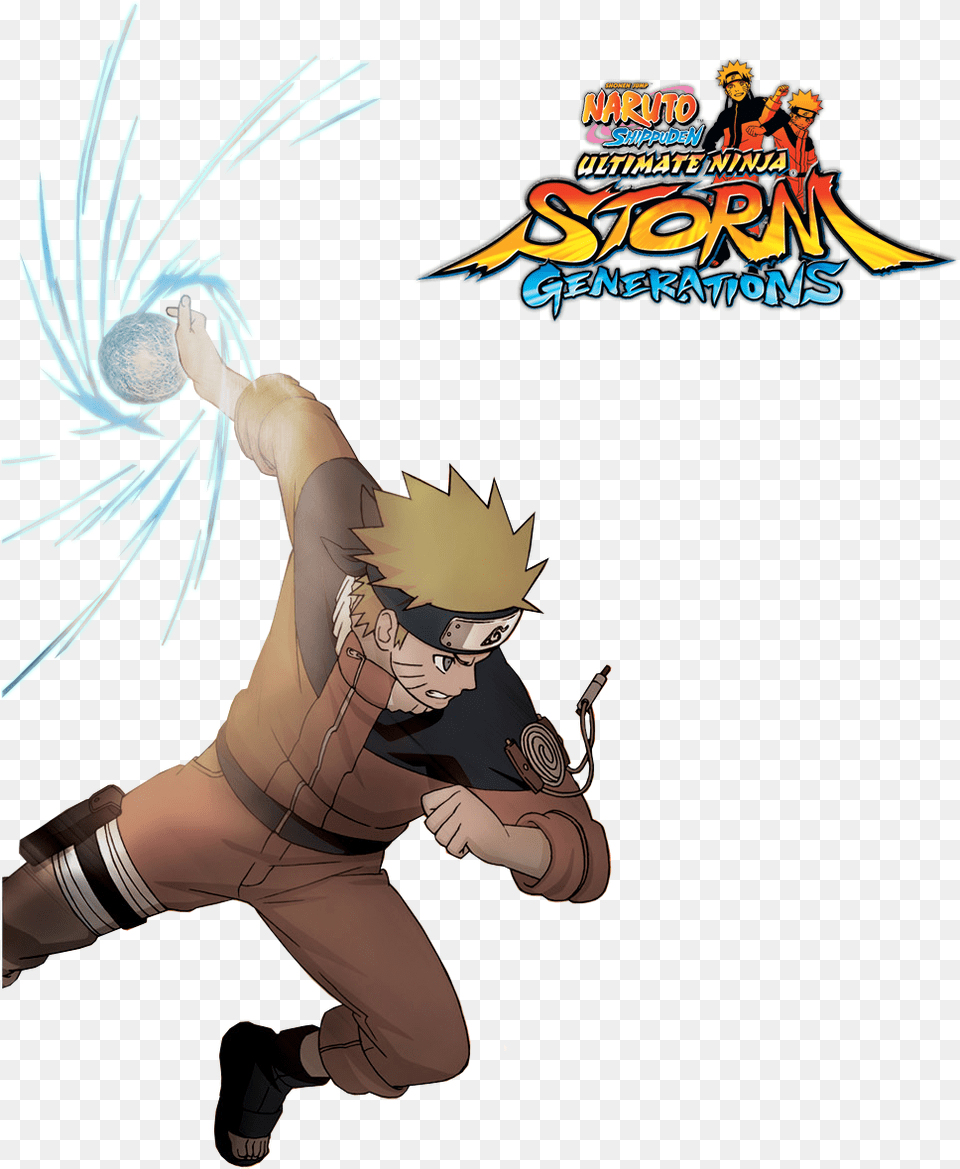 Naruto Shippuden Ultimate Ninja Storm, Book, Comics, Publication, Person Png Image