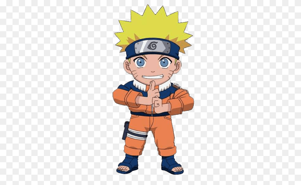 Naruto Small, Baby, Book, Comics, Person Free Png