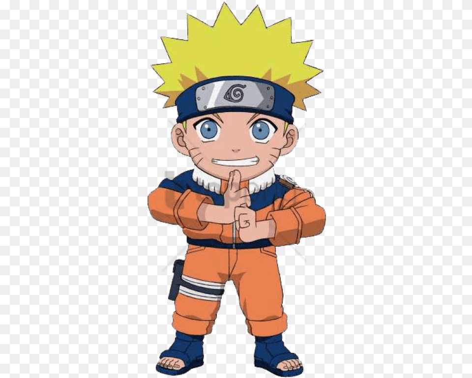 Naruto Small Naruto Chibi, Baby, Book, Comics, Person Png