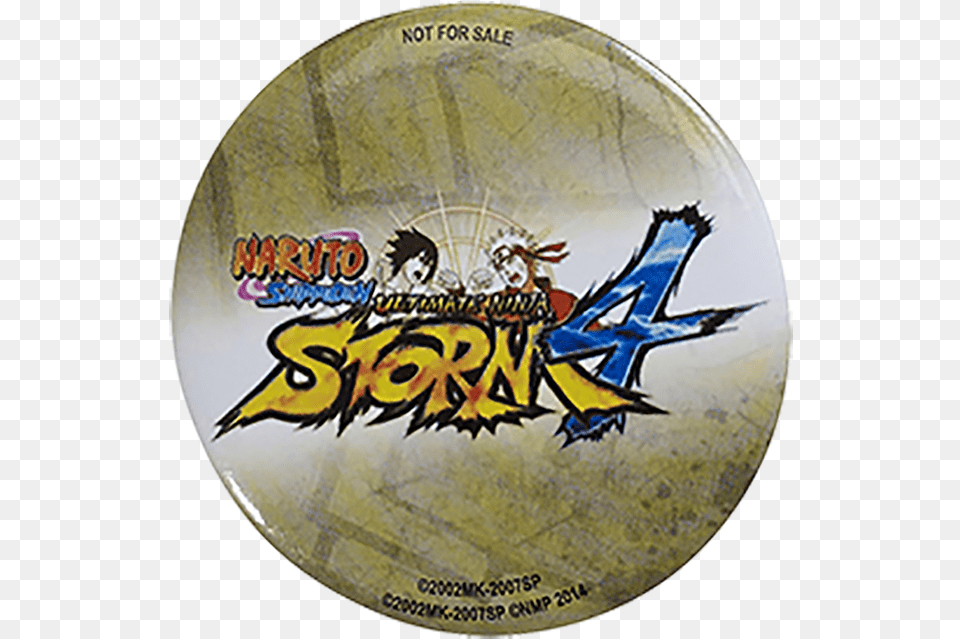 Naruto Storm 4 Badge Bandai Namco Epic Store Circle, Disk, Dvd Free Png