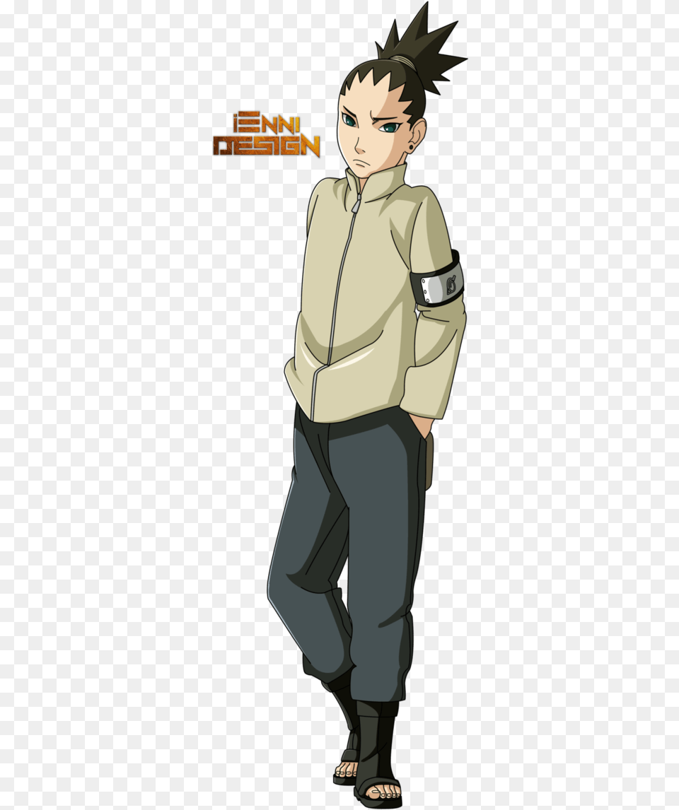 Naruto The Movie Shikadai Nara, Publication, Book, Comics, Person Free Png Download